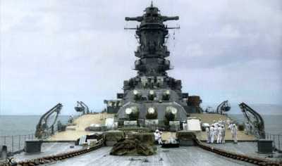 Battleship Musashi - Foredeck