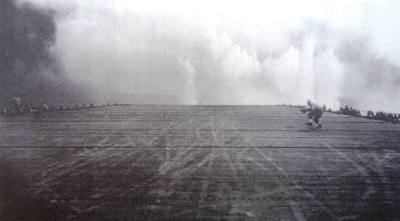 The view from the deck of USS Kalinin Bay